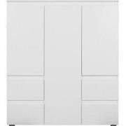 Buffet met 3 deuren, 4 laden en 5 planken - L116 x H131cm