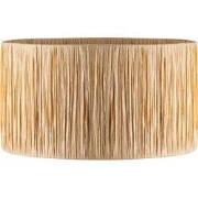 Raffia lampenkap - cilindrisch - beige - Boheemse stijl - ø40 x 22 cm ...