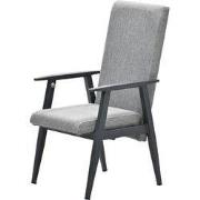 Foggia verstelbare fauteuil - carbon black - sand texfiber