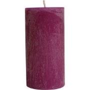 PTMD Kaars New Rustic Outdoor - 15x15x30 cm - Parrafin - Orchid