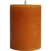 PTMD Kaars New Rustic Outdoor - 15x15x20 cm - Parrafin - Safran