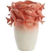 Light & Living - Vaas FISH - 29x28x36.5cm - Rood