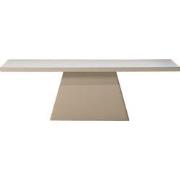 Eettafel Rechthoek 240cm - Beige Eco Composiet - Avia