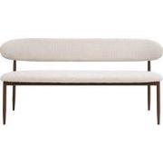 Eetkamerbank Beige - Zithoogte 47cm - 160x55x77cm - Alexia