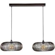 Hanglamp 2-Lichts - Metaal - Ø43cm - Lamp Disk Vorm