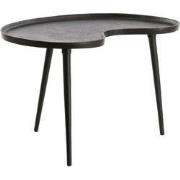 Bijzettafel Lienz - Zwart - 67x49x41cm