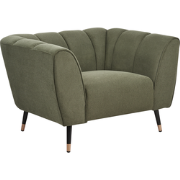 ORSTA - Fauteuil - Groen - Polyester
