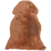 ULURU  - Schapenvel - Goudbruin - 65 x 110 cm - Schapenvacht