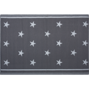 LATUR - Outdoor kleed - Donkergrijs - 120 x 180 cm - Polypropyleen