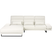 IKAST - Hoekbank - Gebroken wit - Rechtszijdig - Polyester