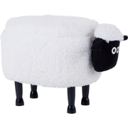 SHEEP - Poef - Wit - Polyester