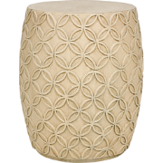 ZOGNO - Bijzettafel - Lichtbeige - Lichtbeton