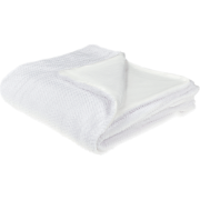 BJAS - Plaid - Wit - 200 x 220 cm - Polyester