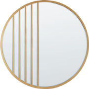 COUST - Wandspiegel - Goud - 80 x 80 cm - MDF