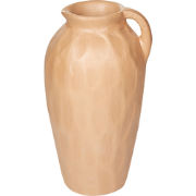 TAIPING - Decoratieve vaas - Zandbeige - Terracotta