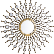 BLOIS - Wandspiegel - Goud  - Metaal