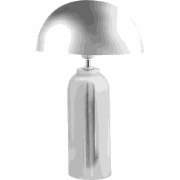 JALANGI - Tafellamp - Zilver - 47 cm - IJzer