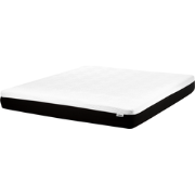 COZY - Schuimmatras - Zwart/Wit - 180 x 200 cm - Latex