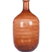 DALCHINI - Decoratieve vaas - Goudbruin - Glas