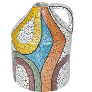 PUTRAJAYA - Decoratieve vaas - Meerkleurig - Terracotta