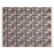 JAMUNE - Plaid - Multicolor - 130 x 170 cm - Polyester