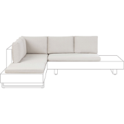 LANCIANO - Kussenhoezen set - Gebroken wit - Polyester