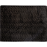 ALAZEYA - Plaid - Zwart - 150 x 200 cm - Polyester