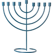 AMORA - Kaarshouder - Blauw - IJzer