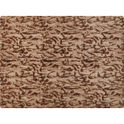 BAKIRA - Bedsprei - Bruin - 150 x 200 cm - Nepbont