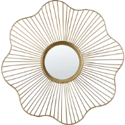 SENS - Wandspiegel - Goud  - IJzer