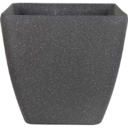 ZELI - Plantenbak - Donkergrijs - 49 cm - Polyresin
