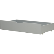 RUMILLY  - Bedlade set van 2 - Grijs - Dennenhout