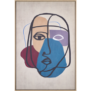 BINETTO - Wanddecoratie - Meerkleurig - Polyester