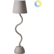 VOUGA - Tafellamp - Beige - Aluminium/IJzer