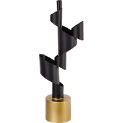 AMILLY - Kaarshouder - Zwart - IJzer