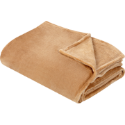 BAYBURT - Deken - Zandbeige - 200 x 220 cm - Polyester