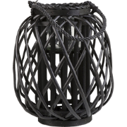 MAURITIUS - Lantaarn - Zwart - Wilgenhout