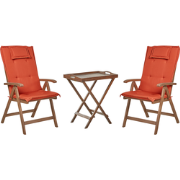 AMANTEA - Bistroset - Donkerbruin - Acaciahout