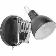 HARRINGTON  - Wandlamp - Zwart  - Staal