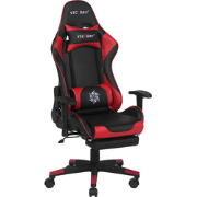 VICTORY - Gamestoel - Rood/ Zwart - Kunstleer