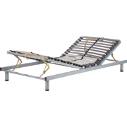 RESPITE - Verstelbare lattenbodem - Zilver - 90 cm - Staal