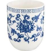 Clayre & Eef Mok Blauw Porselein Bloemen