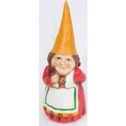 Tuinkabouter met schort