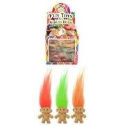 72 Stuks - Uitdeelcadeautjes - Grabbelton Trol Speel Figuurtjes in Tra...