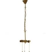 Lumilamp Snoerpendel Ketting Tiffany Bruin IJzer