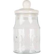 Clayre & Eef Voorraadpot Glas