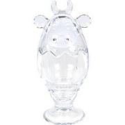 Clayre & Eef Glazen potje Koe Glas