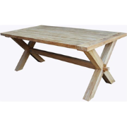 Tuintafel Cross Teak 200x100