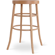 Lauren houten barkruk naturel - 75 cm