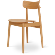 George houten eetkamerstoel naturel